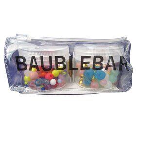 BaubleBar Build Your Own Bracelet Kit 175 Colorful Beads Gold Cord New Unused